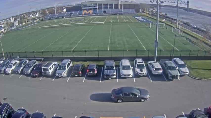 Bourne, Massachusetts Maritime Academy Clean Harbor Football Stadium Live Cam - Bourne, Barnstable, Massachusetts, USA