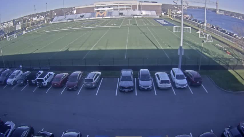 Bourne, Massachusetts Maritime Academy Clean Harbor Football Stadium Live Cam - Bourne, Barnstable, Massachusetts, USA