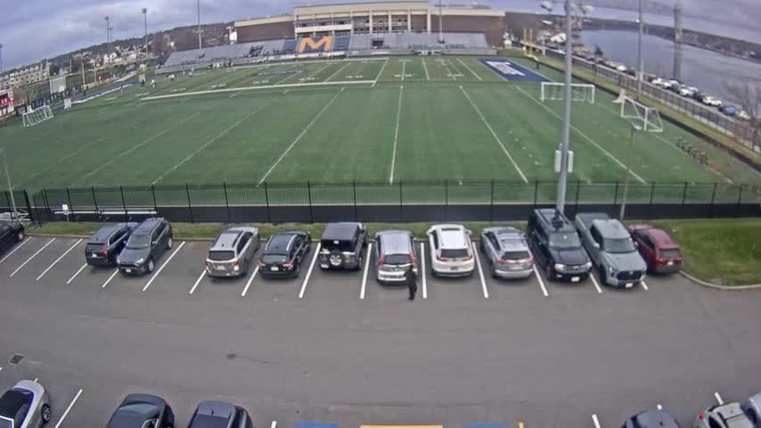 Bourne, Massachusetts Maritime Academy Clean Harbor Football Stadium Live Cam - Bourne, Barnstable, Massachusetts, USA