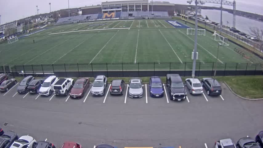 Bourne, Massachusetts Maritime Academy Clean Harbor Football Stadium Live Cam - Bourne, Barnstable, Massachusetts, USA