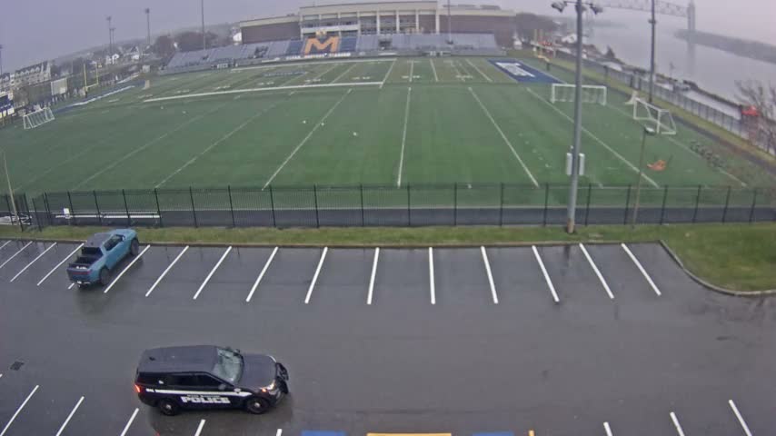 Bourne, Massachusetts Maritime Academy Clean Harbor Football Stadium Live Cam - Bourne, Barnstable, Massachusetts, USA