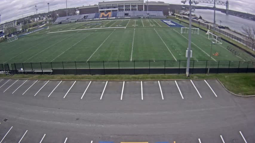 Bourne, Massachusetts Maritime Academy Clean Harbor Football Stadium Live Cam - Bourne, Barnstable, Massachusetts, USA