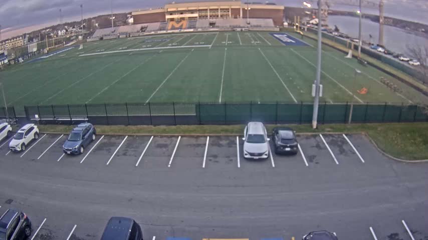 Bourne, Massachusetts Maritime Academy Clean Harbor Football Stadium Live Cam - Bourne, Barnstable, Massachusetts, USA