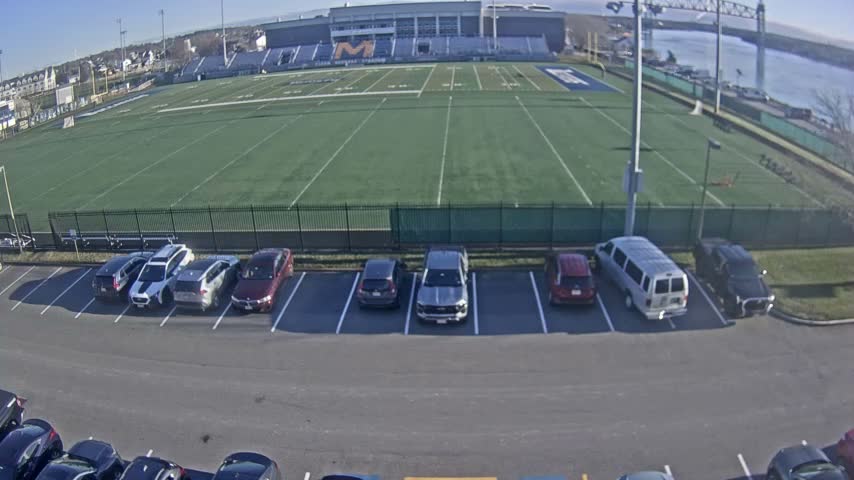 Bourne, Massachusetts Maritime Academy Clean Harbor Football Stadium Live Cam - Bourne, Barnstable, Massachusetts, USA