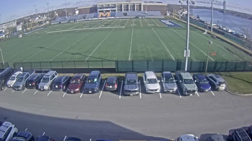 Bourne, Massachusetts Maritime Academy Clean Harbor Football Stadium Live Cam - Bourne, Barnstable, Massachusetts, USA