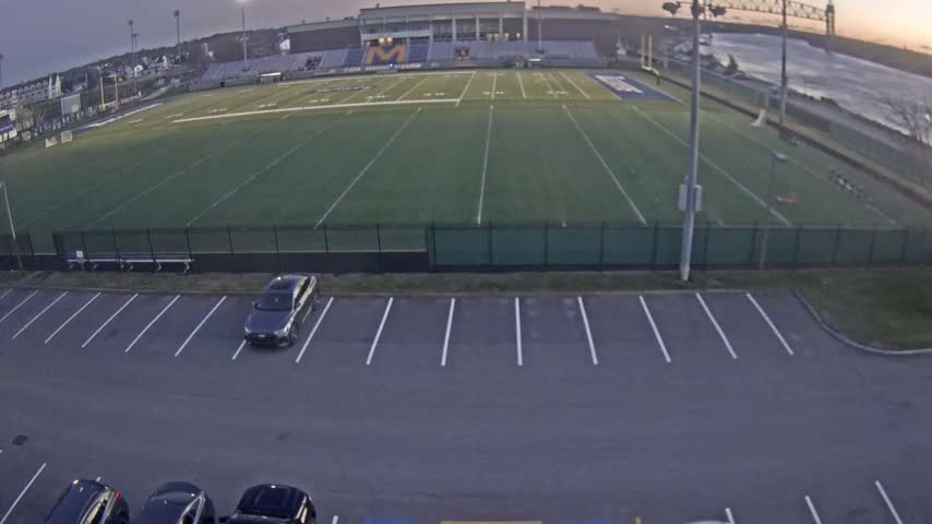 Bourne, Massachusetts Maritime Academy Clean Harbor Football Stadium Live Cam - Bourne, Barnstable, Massachusetts, USA