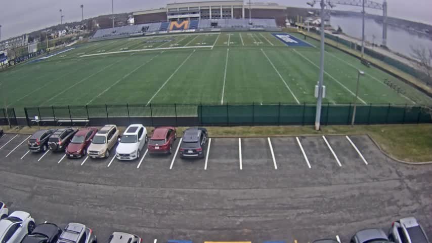 Bourne, Massachusetts Maritime Academy Clean Harbor Football Stadium Live Cam - Bourne, Barnstable, Massachusetts, USA