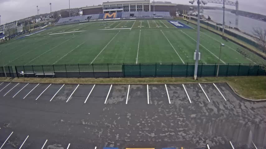 Bourne, Massachusetts Maritime Academy Clean Harbor Football Stadium Live Cam - Bourne, Barnstable, Massachusetts, USA