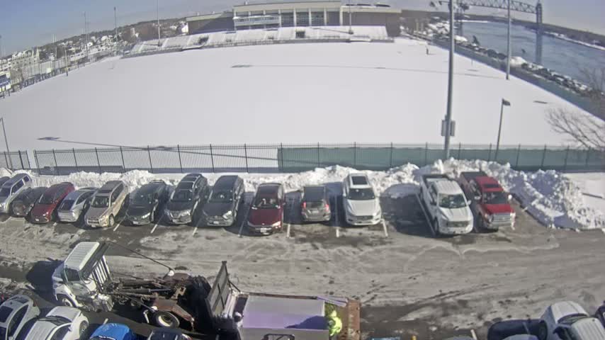 Bourne, Massachusetts Maritime Academy Clean Harbor Football Stadium Live Cam - Bourne, Barnstable, Massachusetts, USA