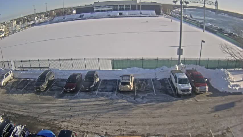 Bourne, Massachusetts Maritime Academy Clean Harbor Football Stadium Live Cam - Bourne, Barnstable, Massachusetts, USA