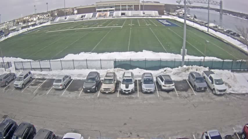 Bourne, Massachusetts Maritime Academy Clean Harbor Football Stadium Live Cam - Bourne, Barnstable, Massachusetts, USA