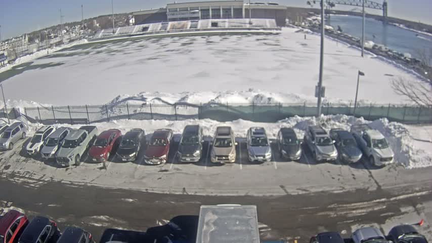 Bourne, Massachusetts Maritime Academy Clean Harbor Football Stadium Live Cam - Bourne, Barnstable, Massachusetts, USA