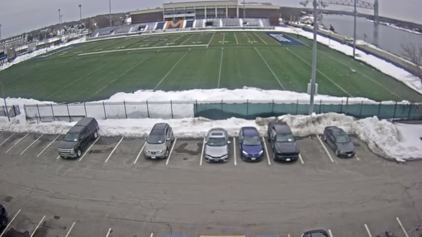Bourne, Massachusetts Maritime Academy Clean Harbor Football Stadium Live Cam - Bourne, Barnstable, Massachusetts, USA