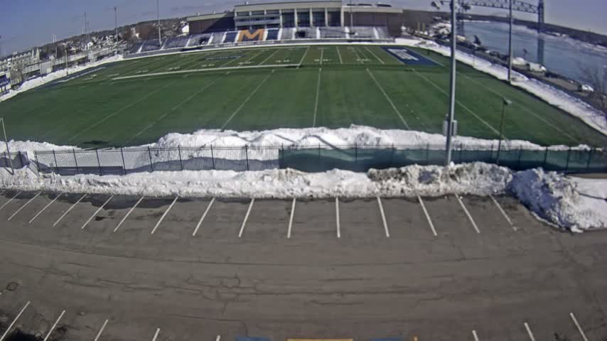 Bourne, Massachusetts Maritime Academy Clean Harbor Football Stadium Live Cam - Bourne, Barnstable, Massachusetts, USA