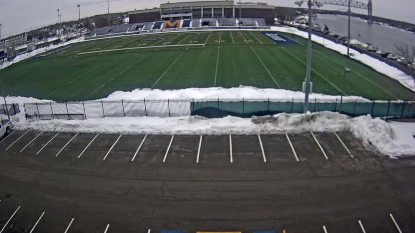 Bourne, Massachusetts Maritime Academy Clean Harbor Football Stadium Live Cam - Bourne, Barnstable, Massachusetts, USA