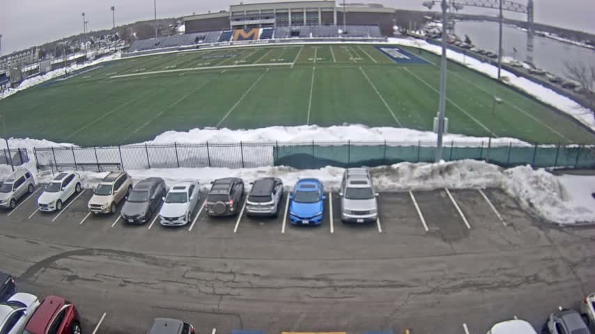 Bourne, Massachusetts Maritime Academy Clean Harbor Football Stadium Live Cam - Bourne, Barnstable, Massachusetts, USA