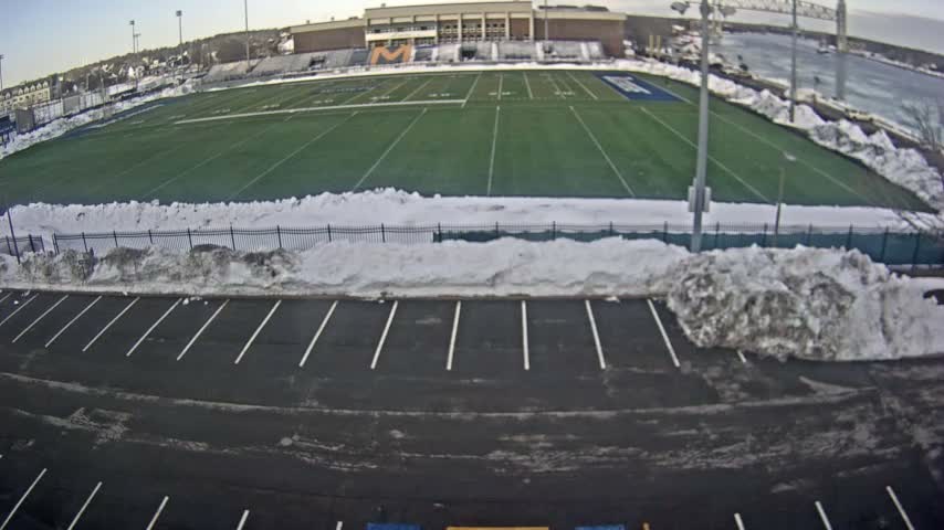 Bourne, Massachusetts Maritime Academy Clean Harbor Football Stadium Live Cam - Bourne, Barnstable, Massachusetts, USA