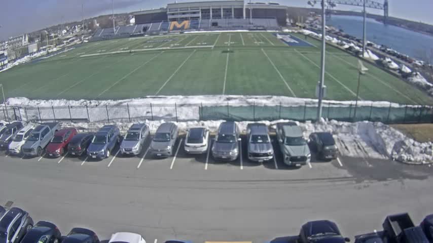 Bourne, Massachusetts Maritime Academy Clean Harbor Football Stadium Live Cam - Bourne, Barnstable, Massachusetts, USA