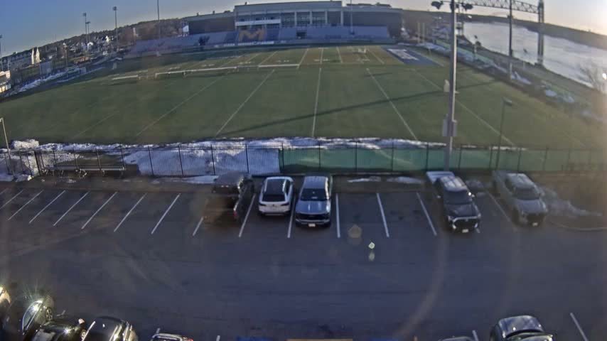 Bourne, Massachusetts Maritime Academy Clean Harbor Football Stadium Live Cam - Bourne, Barnstable, Massachusetts, USA