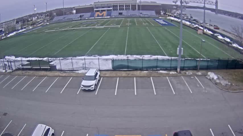 Bourne, Massachusetts Maritime Academy Clean Harbor Football Stadium Live Cam - Bourne, Barnstable, Massachusetts, USA