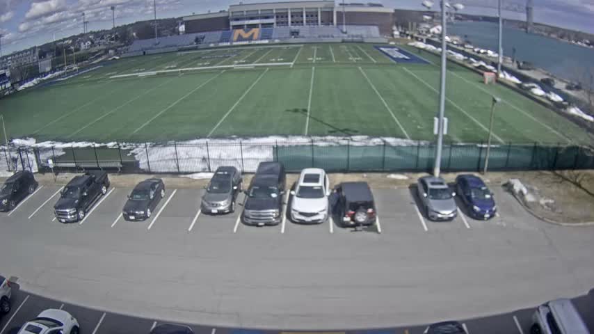 Bourne, Massachusetts Maritime Academy Clean Harbor Football Stadium Live Cam - Bourne, Barnstable, Massachusetts, USA