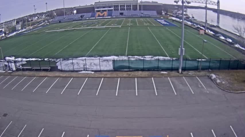 Bourne, Massachusetts Maritime Academy Clean Harbor Football Stadium Live Cam - Bourne, Barnstable, Massachusetts, USA