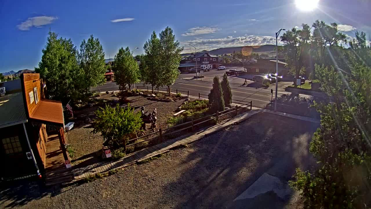 Dubois Village Downtown , U.S Highway 26 X North 1st Street X East Ram Horn Junction Live Cam - Dubois, Fremont, Wyoming, USA