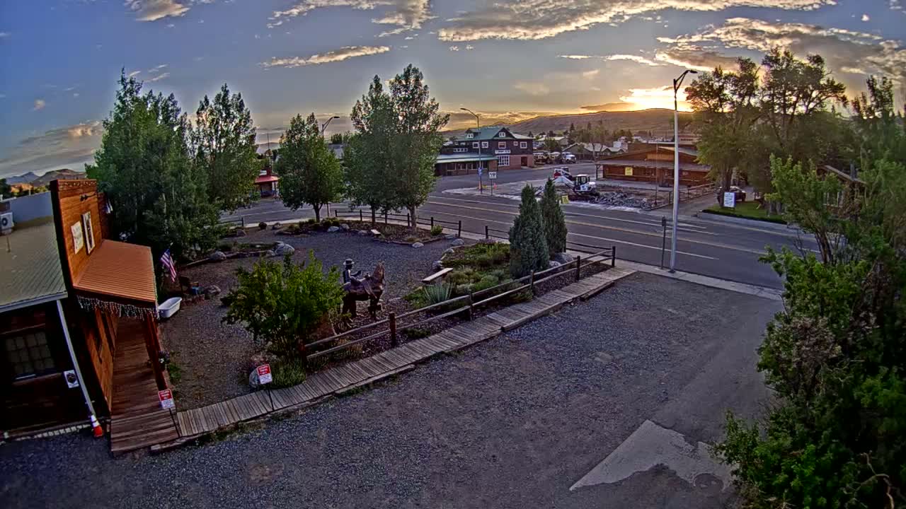 Dubois Village Downtown , U.S Highway 26 X North 1st Street X East Ram Horn Junction Live Cam - Dubois, Fremont, Wyoming, USA