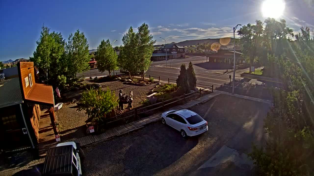 Dubois Village Downtown , U.S Highway 26 X North 1st Street X East Ram Horn Junction Live Cam - Dubois, Fremont, Wyoming, USA