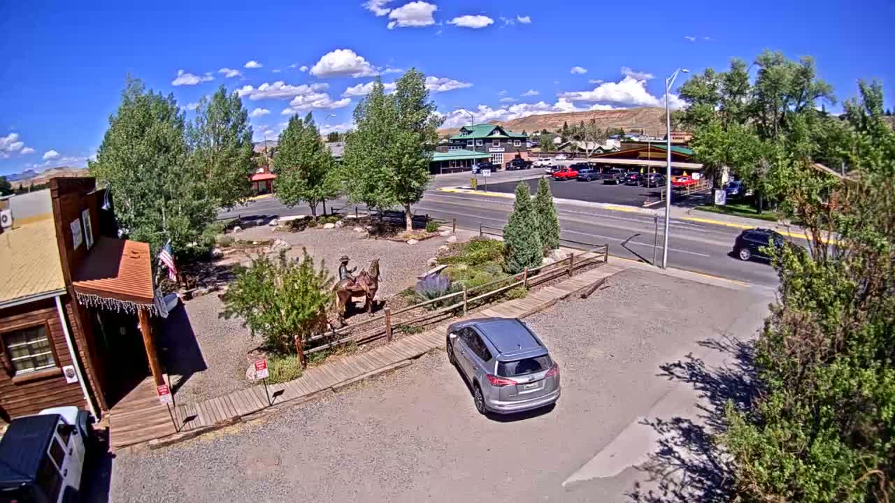 Dubois Village Downtown , U.S Highway 26 X North 1st Street X East Ram Horn Junction Live Cam - Dubois, Fremont, Wyoming, USA