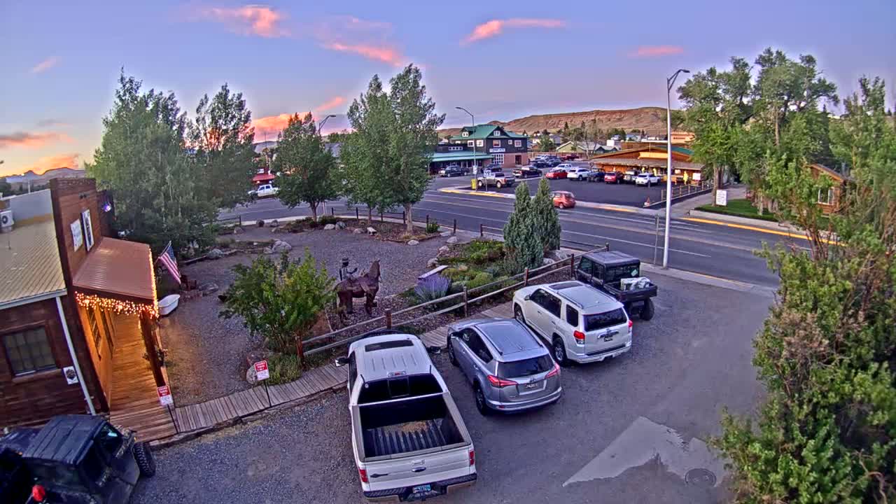 Dubois Village Downtown , U.S Highway 26 X North 1st Street X East Ram Horn Junction Live Cam - Dubois, Fremont, Wyoming, USA