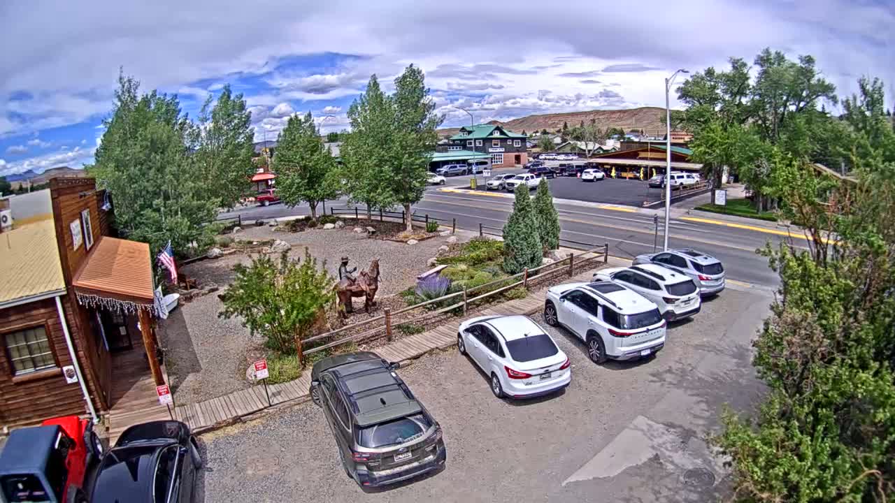 Dubois Village Downtown , U.S Highway 26 X North 1st Street X East Ram Horn Junction Live Cam - Dubois, Fremont, Wyoming, USA