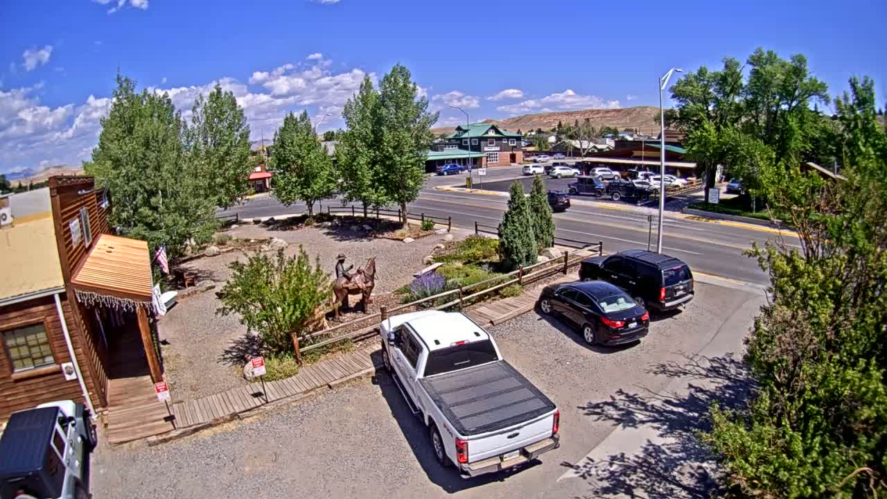 Dubois Village Downtown , U.S Highway 26 X North 1st Street X East Ram Horn Junction Live Cam - Dubois, Fremont, Wyoming, USA
