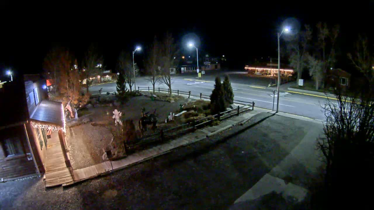 Dubois Village Downtown , U.S Highway 26 X North 1st Street X East Ram Horn Junction Live Cam - Dubois, Fremont, Wyoming, USA