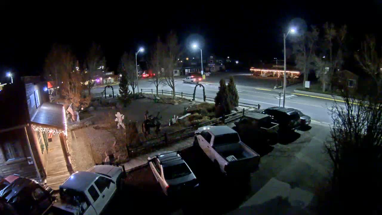 Dubois Village Downtown , U.S Highway 26 X North 1st Street X East Ram Horn Junction Live Cam - Dubois, Fremont, Wyoming, USA