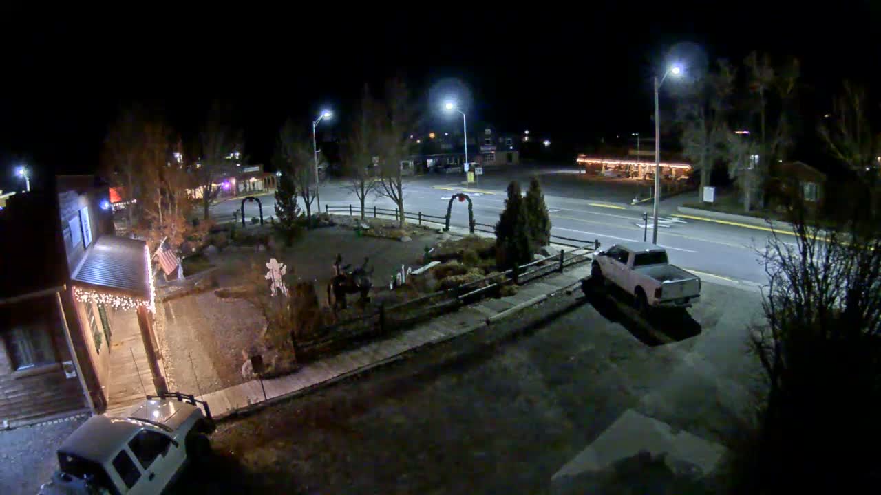 Dubois Village Downtown , U.S Highway 26 X North 1st Street X East Ram Horn Junction Live Cam - Dubois, Fremont, Wyoming, USA