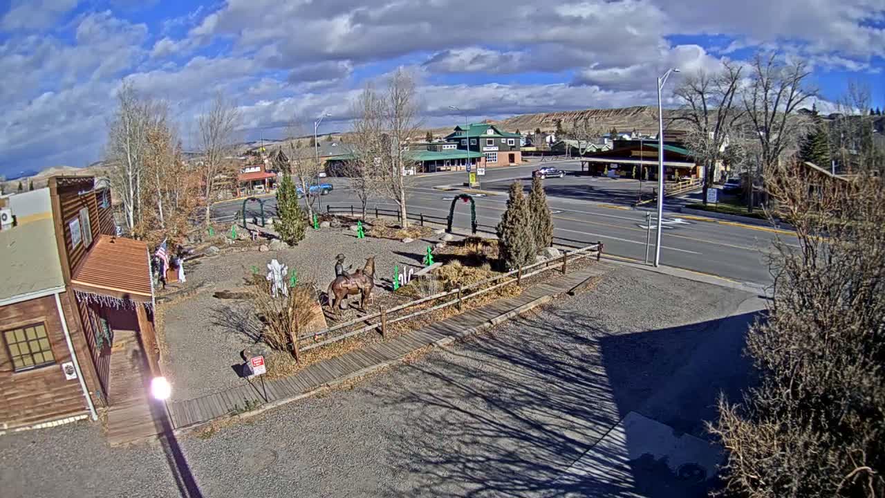 Dubois Village Downtown , U.S Highway 26 X North 1st Street X East Ram Horn Junction Live Cam - Dubois, Fremont, Wyoming, USA