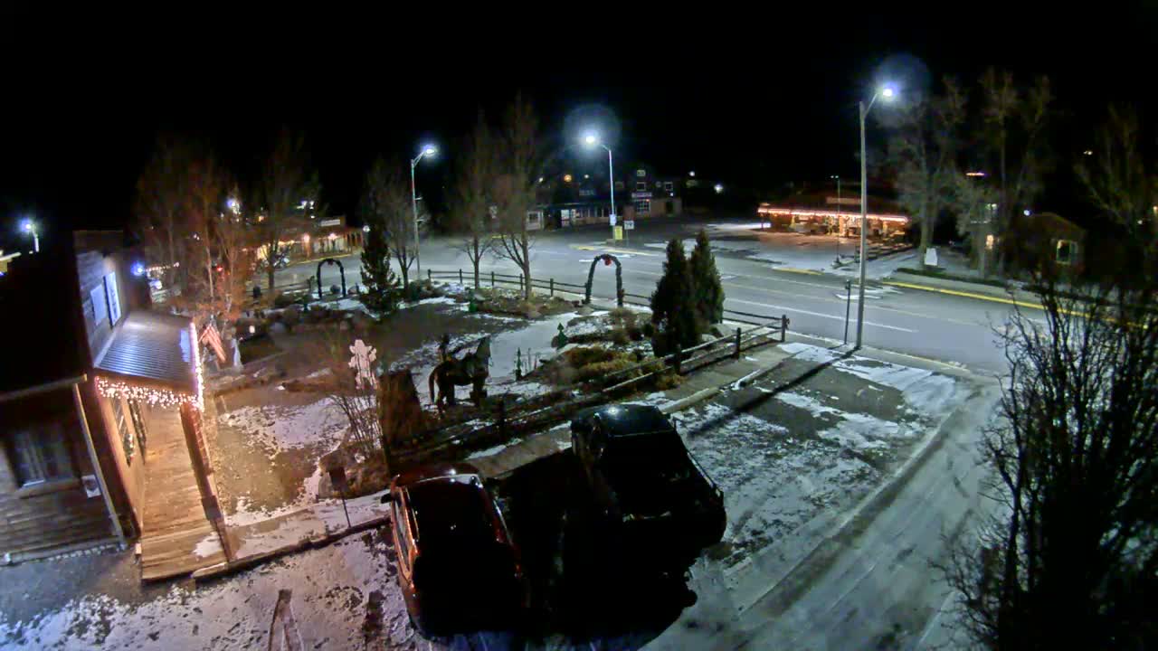 Dubois Village Downtown , U.S Highway 26 X North 1st Street X East Ram Horn Junction Live Cam - Dubois, Fremont, Wyoming, USA