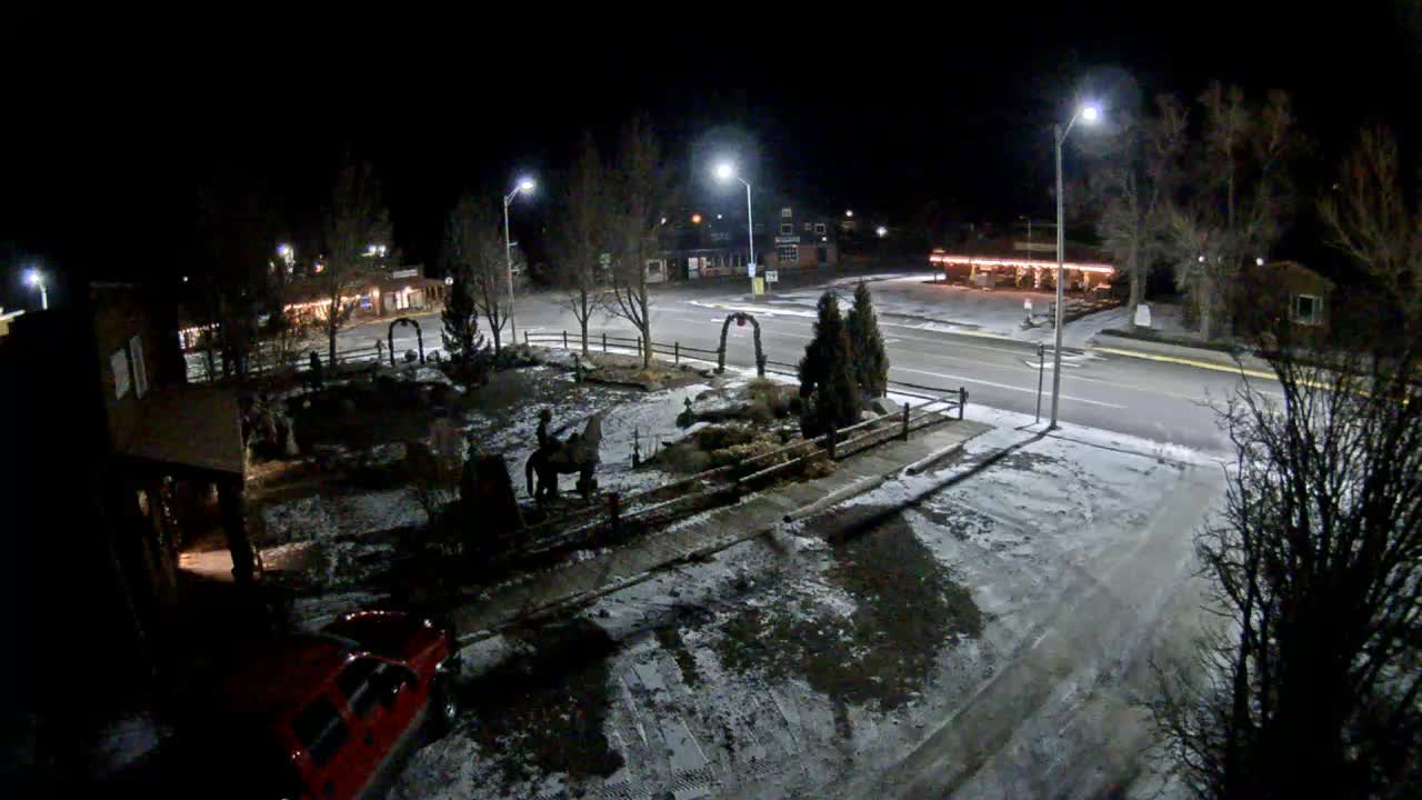 Dubois Village Downtown , U.S Highway 26 X North 1st Street X East Ram Horn Junction Live Cam - Dubois, Fremont, Wyoming, USA