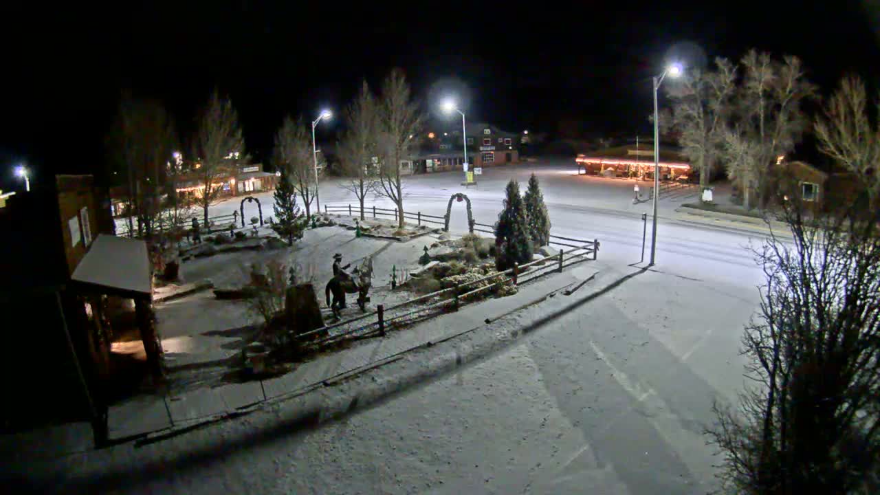 Dubois Village Downtown , U.S Highway 26 X North 1st Street X East Ram Horn Junction Live Cam - Dubois, Fremont, Wyoming, USA