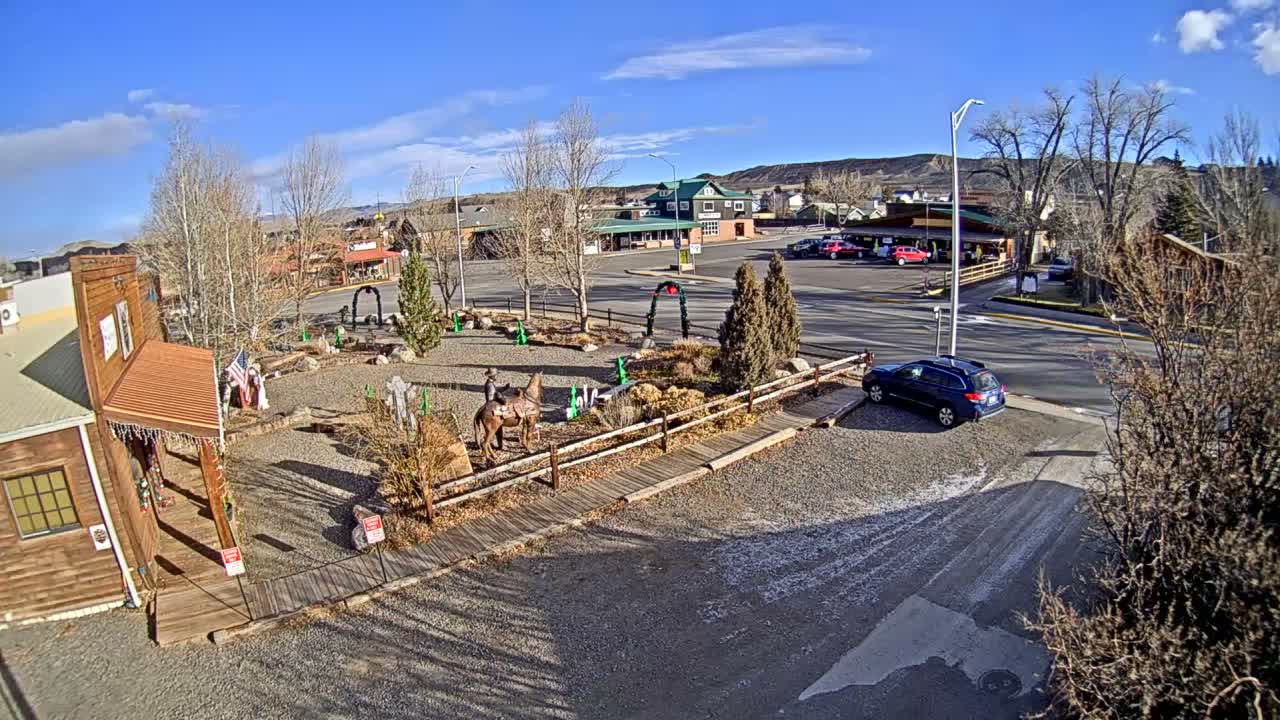 Dubois Village Downtown , U.S Highway 26 X North 1st Street X East Ram Horn Junction Live Cam - Dubois, Fremont, Wyoming, USA