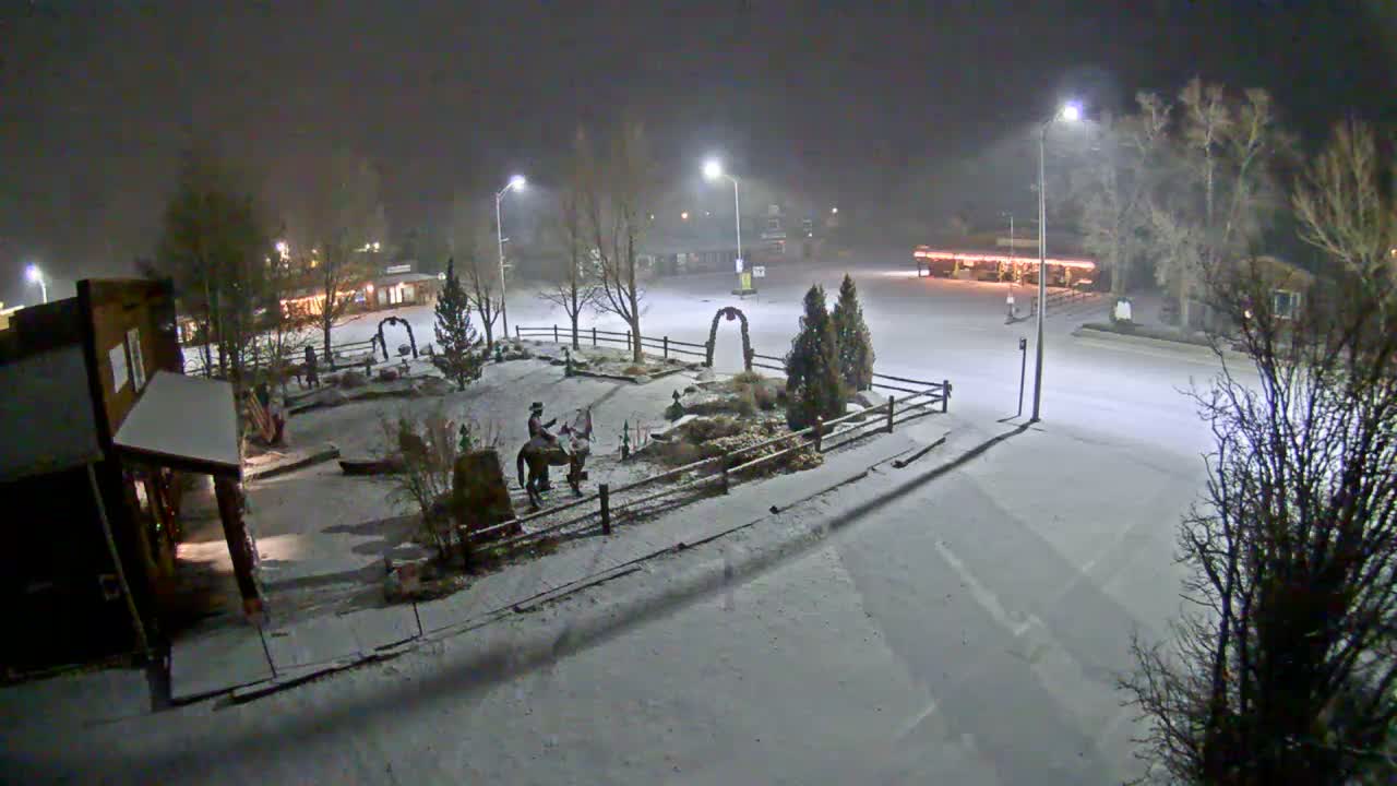 Dubois Village Downtown , U.S Highway 26 X North 1st Street X East Ram Horn Junction Live Cam - Dubois, Fremont, Wyoming, USA