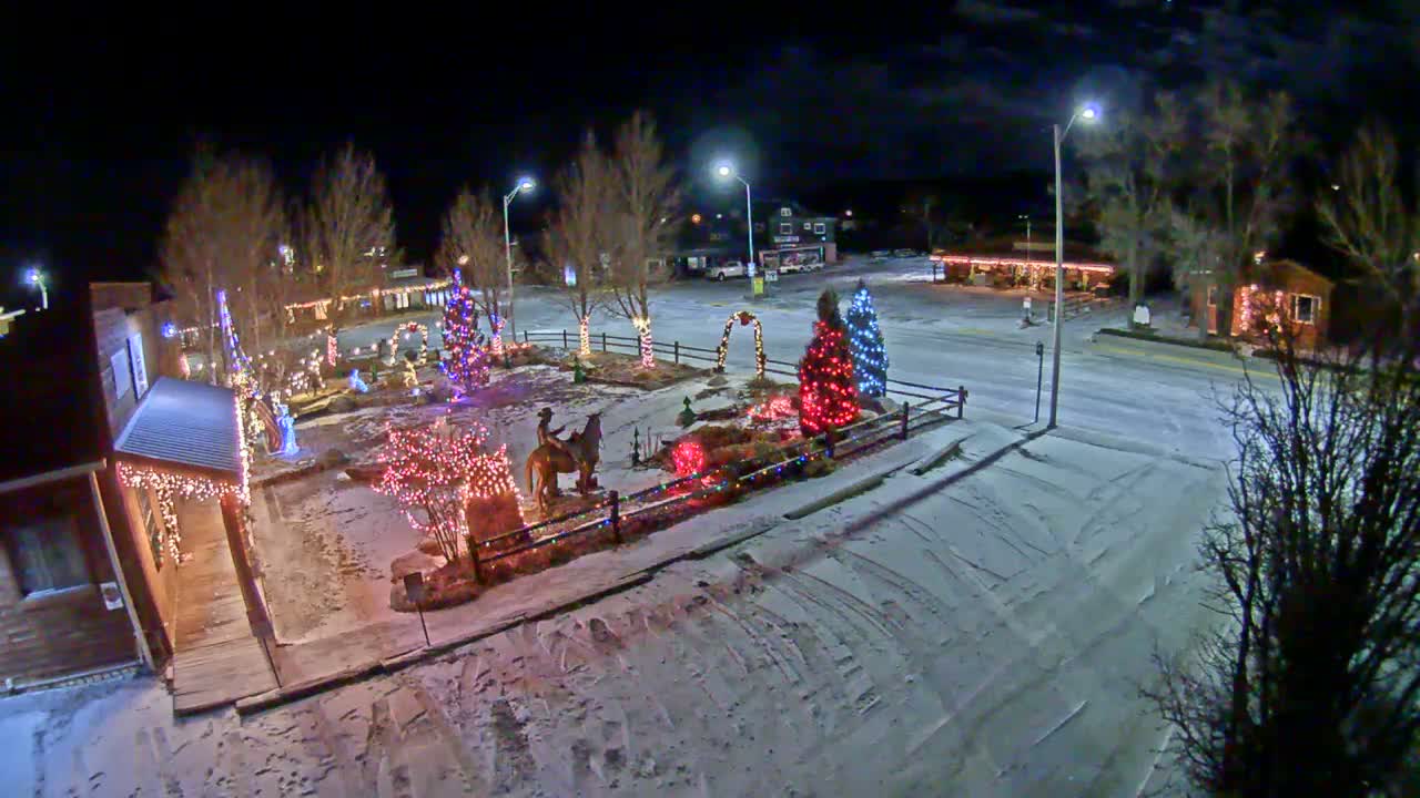 Dubois Village Downtown , U.S Highway 26 X North 1st Street X East Ram Horn Junction Live Cam - Dubois, Fremont, Wyoming, USA