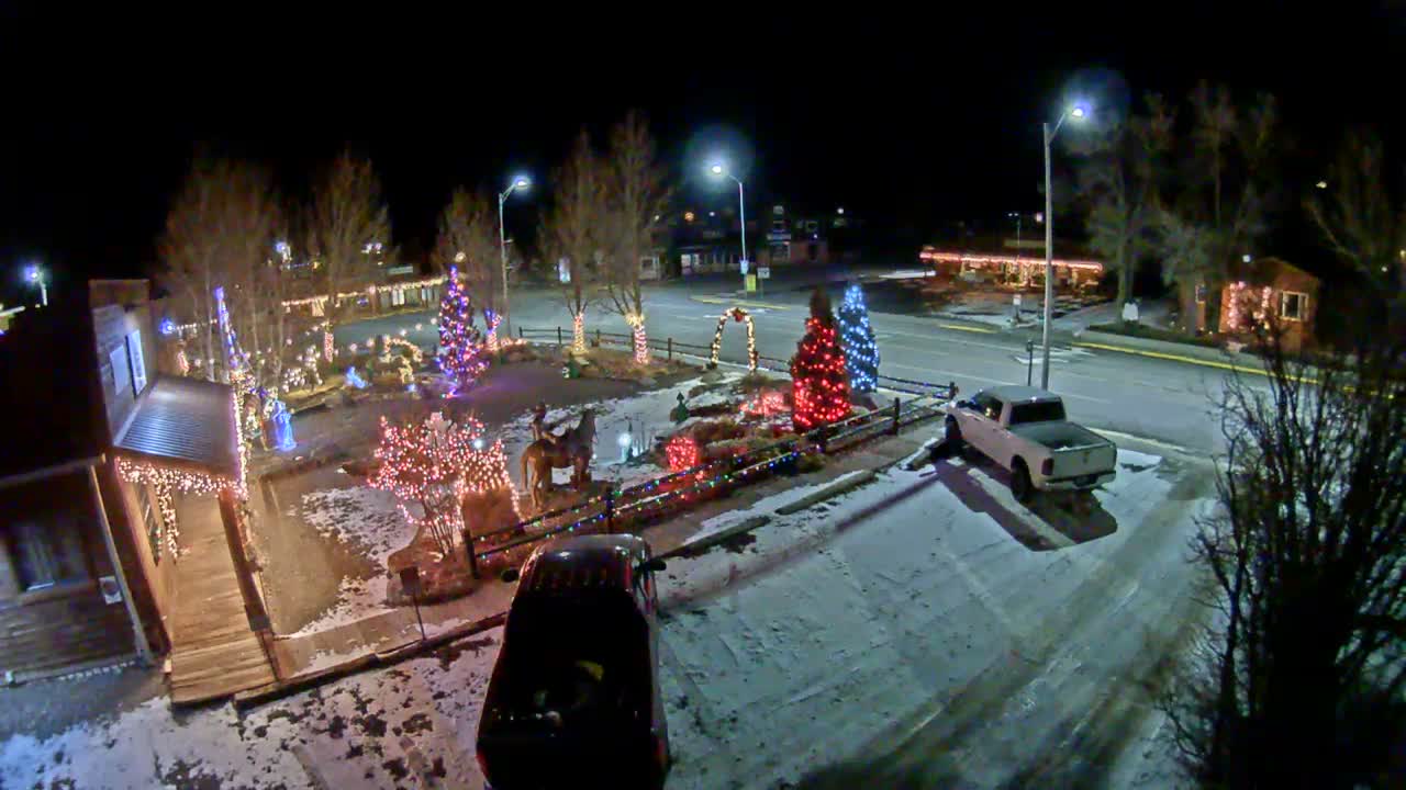 Dubois Village Downtown , U.S Highway 26 X North 1st Street X East Ram Horn Junction Live Cam - Dubois, Fremont, Wyoming, USA