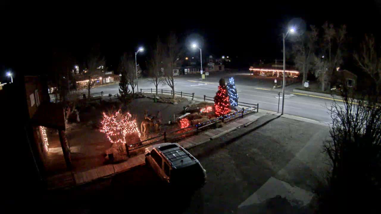 Dubois Village Downtown , U.S Highway 26 X North 1st Street X East Ram Horn Junction Live Cam - Dubois, Fremont, Wyoming, USA