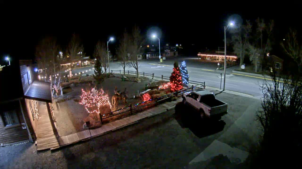 Dubois Village Downtown , U.S Highway 26 X North 1st Street X East Ram Horn Junction Live Cam - Dubois, Fremont, Wyoming, USA