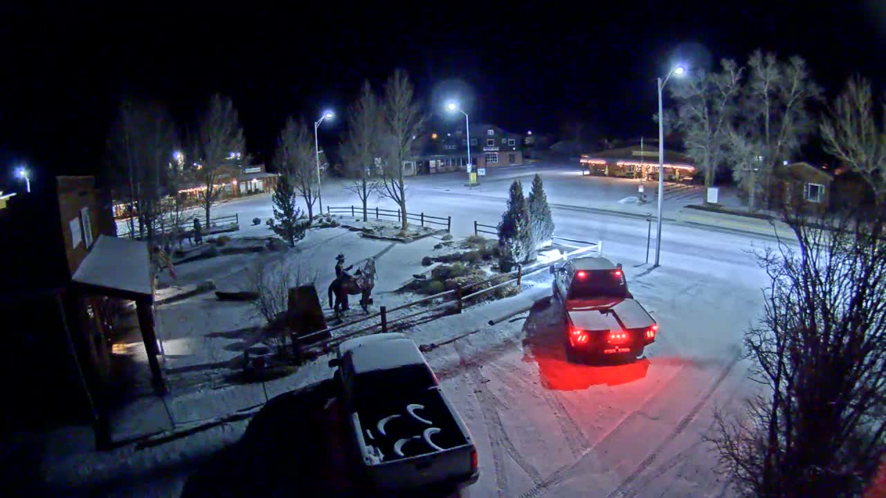 Dubois Village Downtown , U.S Highway 26 X North 1st Street X East Ram Horn Junction Live Cam - Dubois, Fremont, Wyoming, USA