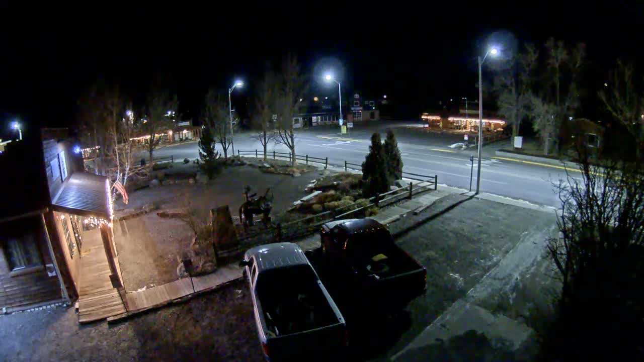 Dubois Village Downtown , U.S Highway 26 X North 1st Street X East Ram Horn Junction Live Cam - Dubois, Fremont, Wyoming, USA