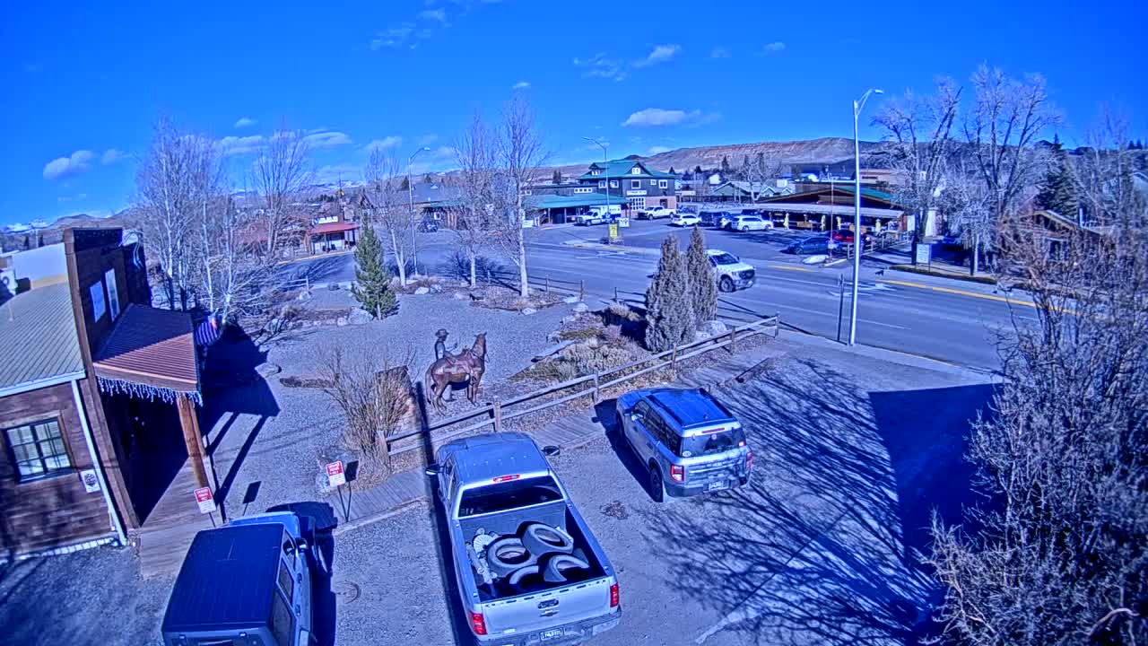 Dubois Village Downtown , U.S Highway 26 X North 1st Street X East Ram Horn Junction Live Cam - Dubois, Fremont, Wyoming, USA