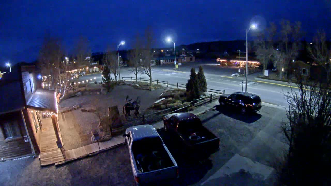 Dubois Village Downtown , U.S Highway 26 X North 1st Street X East Ram Horn Junction Live Cam - Dubois, Fremont, Wyoming, USA